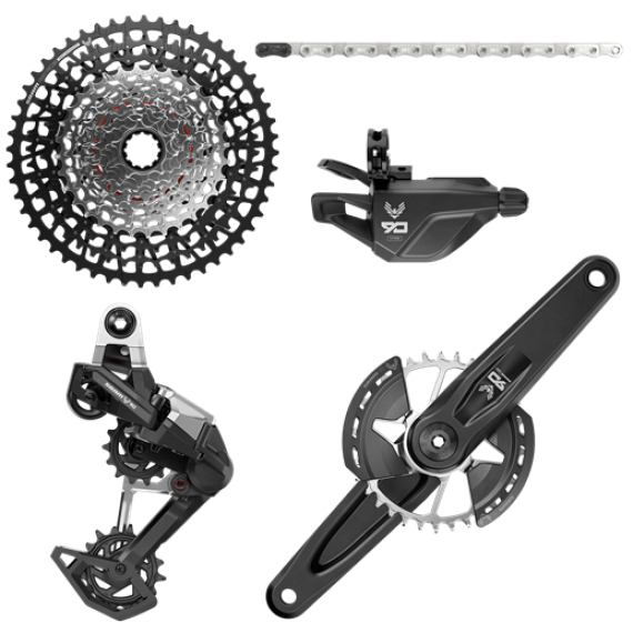 Grupo de Peças SRAM 90 T-Type Eagle A1 32T 175mm Wide Q174 c/ protetor