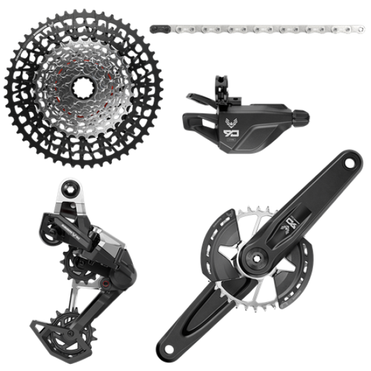 Grupo de Peças SRAM 90 T-Type Eagle A1 32T 175mm Wide Q174 c/ protetor