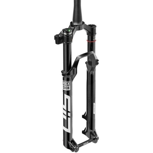 Suspensão RockShox SID Ultimate Flight Attendant Race Day - 3P D1 Crown 29 Boost 15x110 120mm 44offset Tapered DebonAir Preto Brilhante