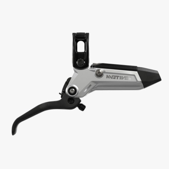 Freio a Disco Hidráulico MTB SRAM Motive Ultimate A1 4 pistões 2000mm Diant/Tras. Prata escovado (Ambidestro)