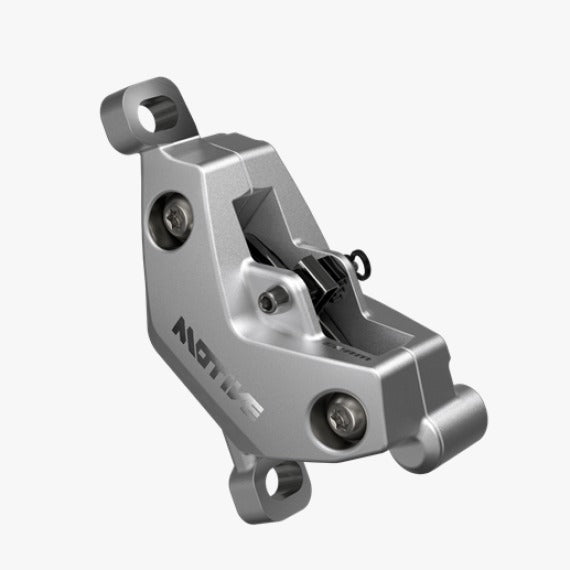 Freio a Disco Hidráulico MTB SRAM Motive Ultimate A1 4 pistões 2000mm Diant/Tras. Prata escovado (Ambidestro)